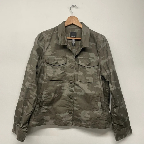 Vuori Ripstop Jacket in Oregano Camo Camouflage size Medium - Picture 2 of 12